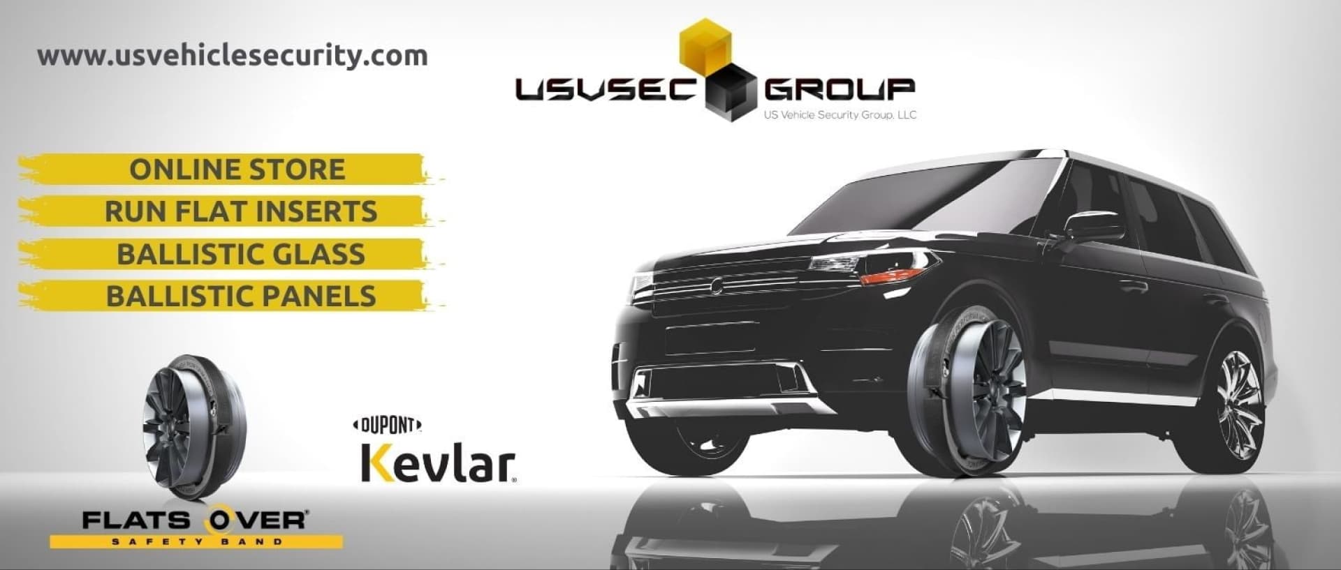 Online Store for Run Flat Tire Inserts and Ballistic Products