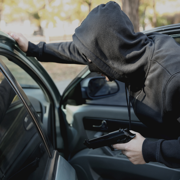 Carjacking can be prevented if you protect your tires with Run Flat Inserts to keep driving in case of tire problems
